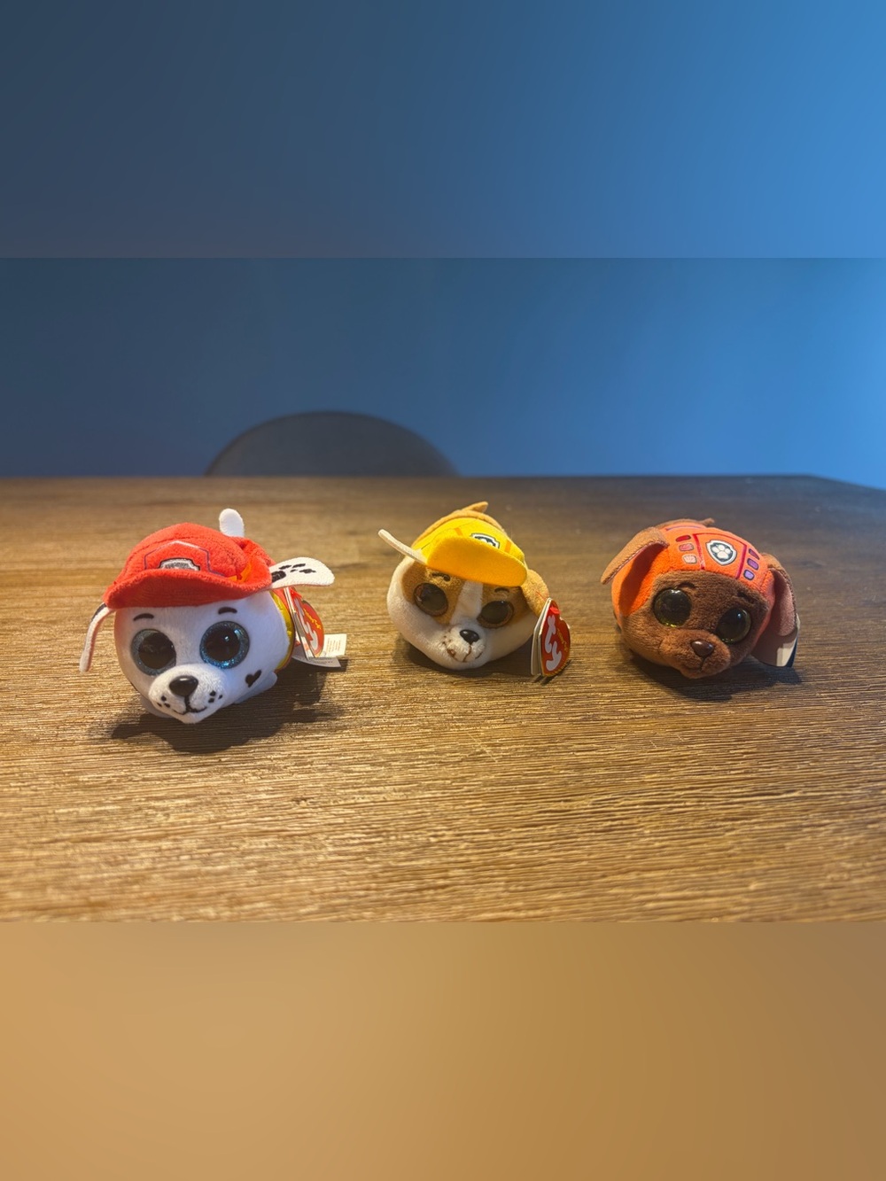 Teeny Ty - Beanie Boos - Paw Patrol - Marshall, Rubble and Zuma
